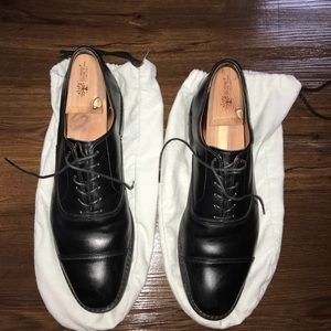 Allen Edmonds Park Avenue Black Leather Oxfords 11